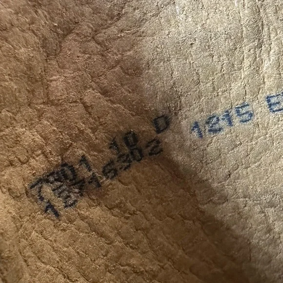 **SOLD**Tony Lama Men’s 10D Tan Leather Cowboy Boots Western Classic Handmade - Picture 8 of 9